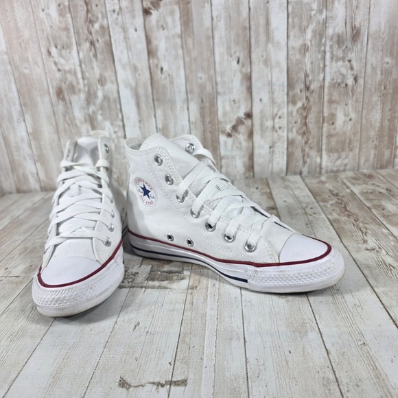 Converse All Star Chuck Taylor High Top Canvas Sneakers White Women US 6 - Picture 6 of 8